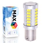 Светодиодная лампа P21W 1156 – Max-Road 33Led Линза 13W Белая