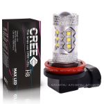 Светодиодная лампа H8 – 16 CREE 80W