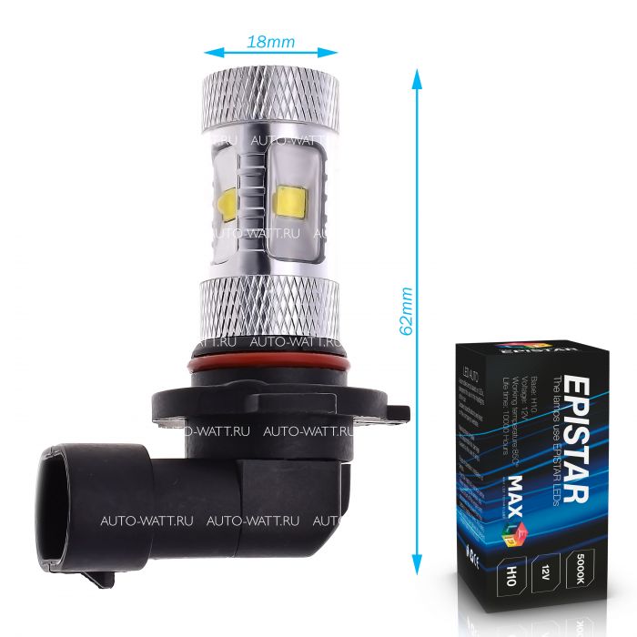 Светодиодная лампа H10 – 6 EPISTAR 30W