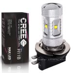 Светодиодная лампа H11B – 6 CREE XB 30W+Линза