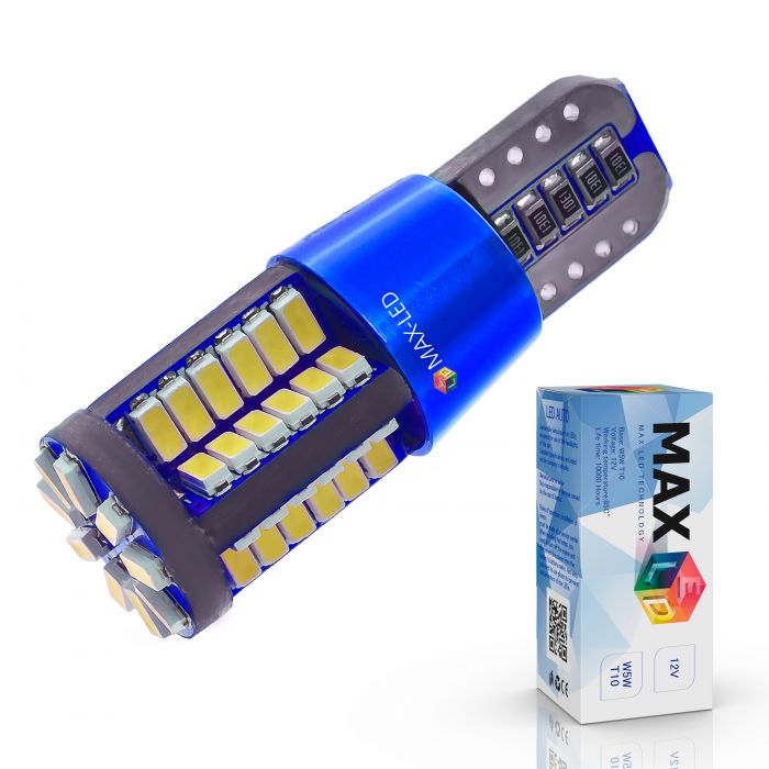 Светодиодная лампа T10 W5W – Max-Lendigo 56Led 7W Белая