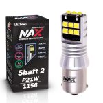 Светодиодная лампа P21W 1156 – NAX Shaft LG 15W Белая (1шт)