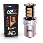 Светодиодная лампа PY21W 1156 – NAX Shaft 15W Оранжевая (1шт)