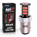 Светодиодная лампа P21/5W 1157 – NAX Shaft 15W Красная (1шт)
