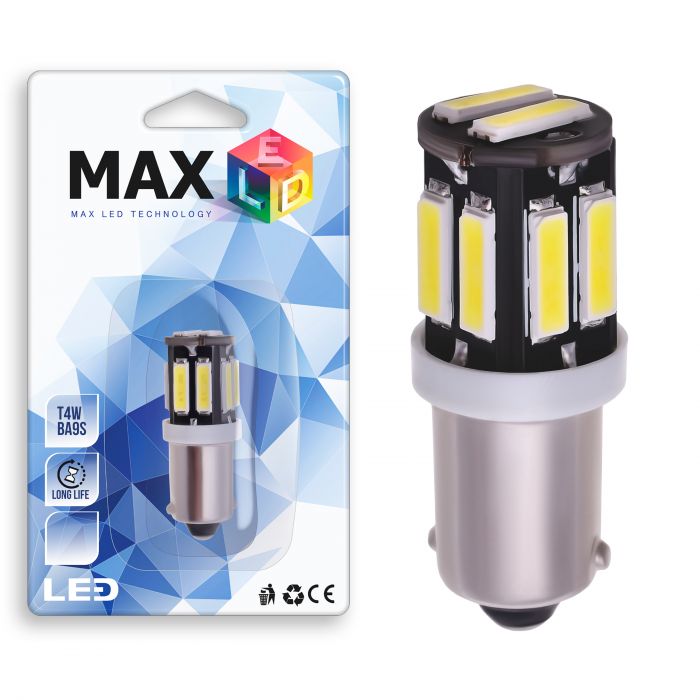 Светодиодная лампа T4W BA9S – Max-7014 3W Белая
