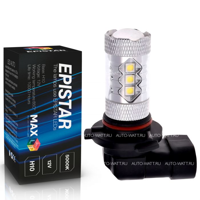 Светодиодная лампа H10 – 16 EPISTAR 80W