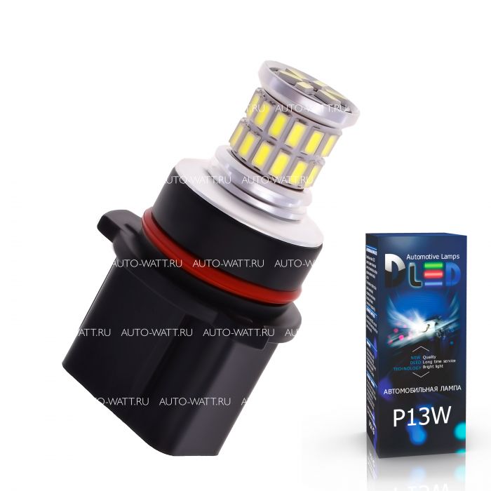 Светодиодная лампа P13W – 36 SMD3014 9W