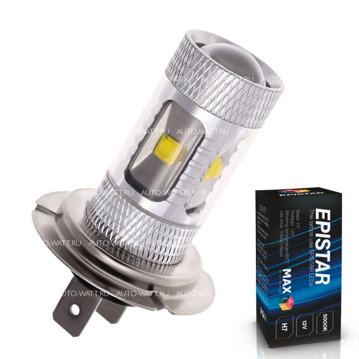 Светодиодная лампа H7 – 6 EPISTAR 30W