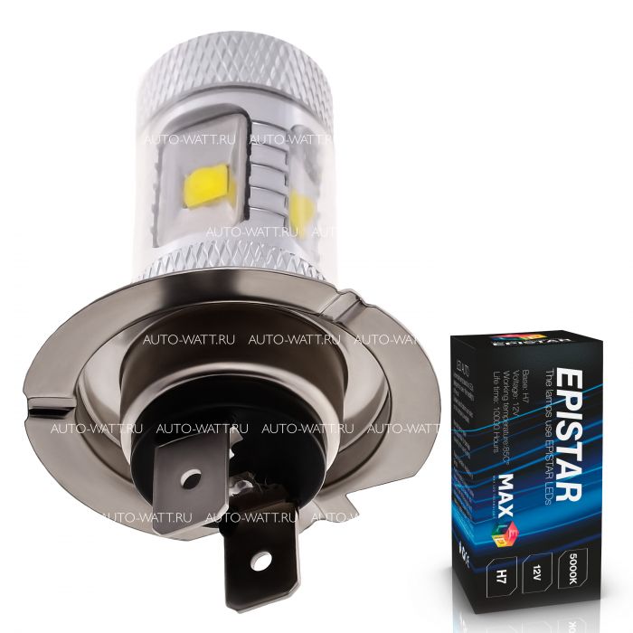 Светодиодная лампа H7 – 6 EPISTAR 30W