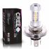 Светодиодная лампа H4 – 16 CREE Линза 80W