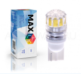 Светодиодная лампа T10 W5W – Max-Cristal Линза 360 2W