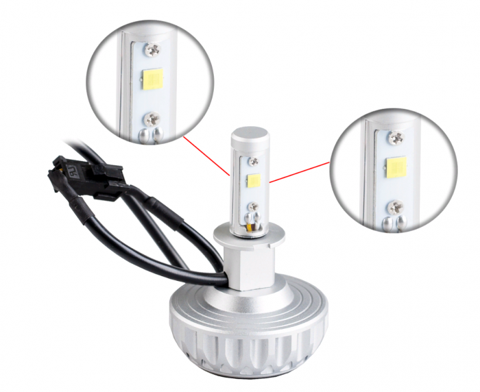 Светодиодная лампа H3 – 2 CREE XM-L2 3S 30W