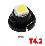 Светодиодная лампа T4.2 – 1 SMD2835 0.15W Желтая