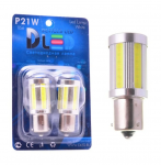 Светодиодная лампа P21W 1156 – 7 COB 24W Белая