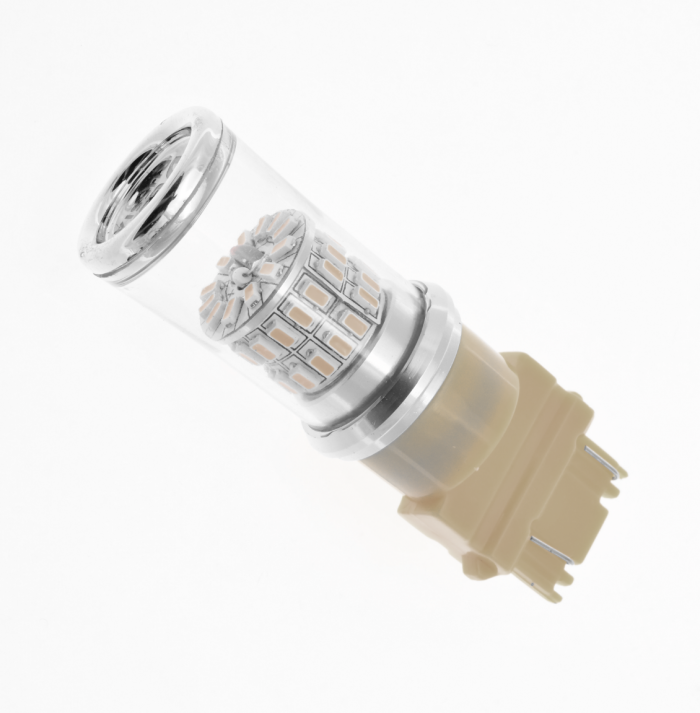 Светодиодная лампа P27W 3156 – 48 SMD3014 9W Белая