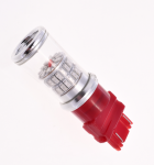 Светодиодная лампа P27W 3156 – 48 SMD3014 9W Красная