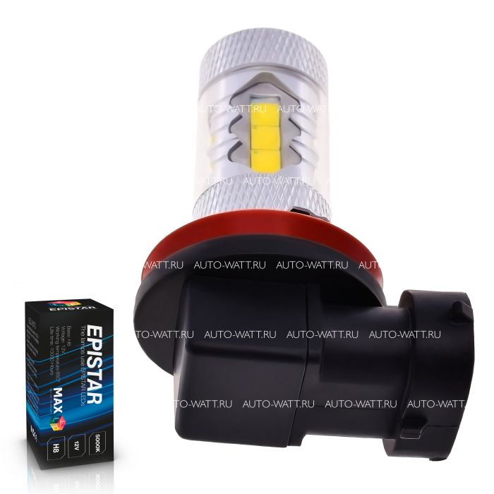 Светодиодная лампа H8 – 16 EPISTAR 80W
