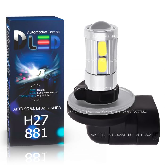 Светодиодная лампа H27 881 – 8 CREE-SMD5630 8W
