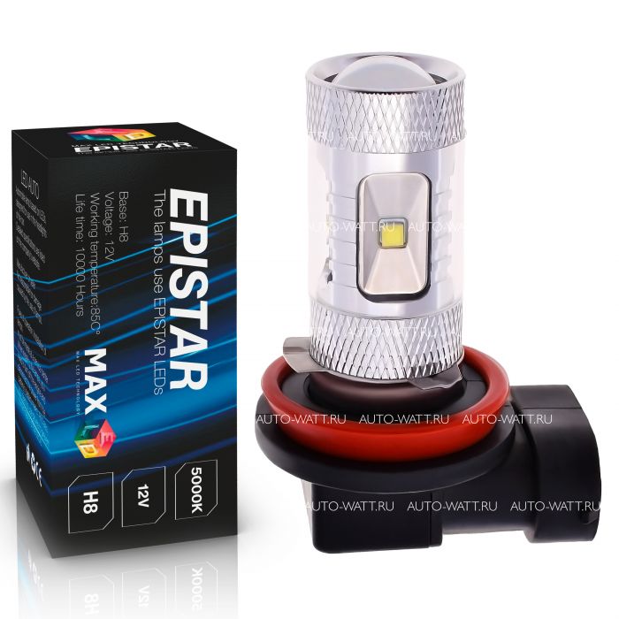 Светодиодная лампа H8 – 6 EPISTAR 30W