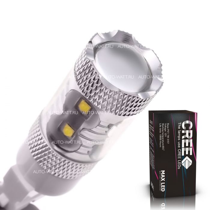 Светодиодная лампа P27/7W 3157 – 10 CREE 50W Белая