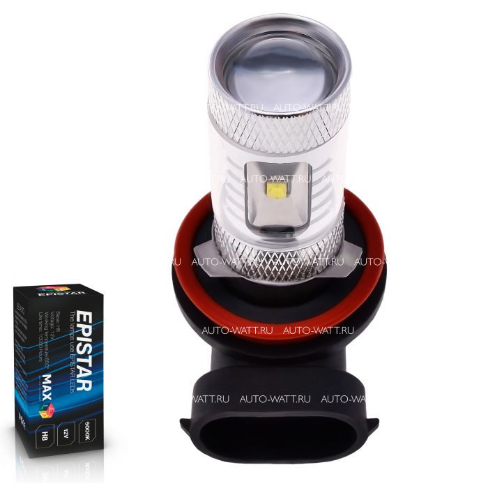 Светодиодная лампа H8 – 6 EPISTAR 30W