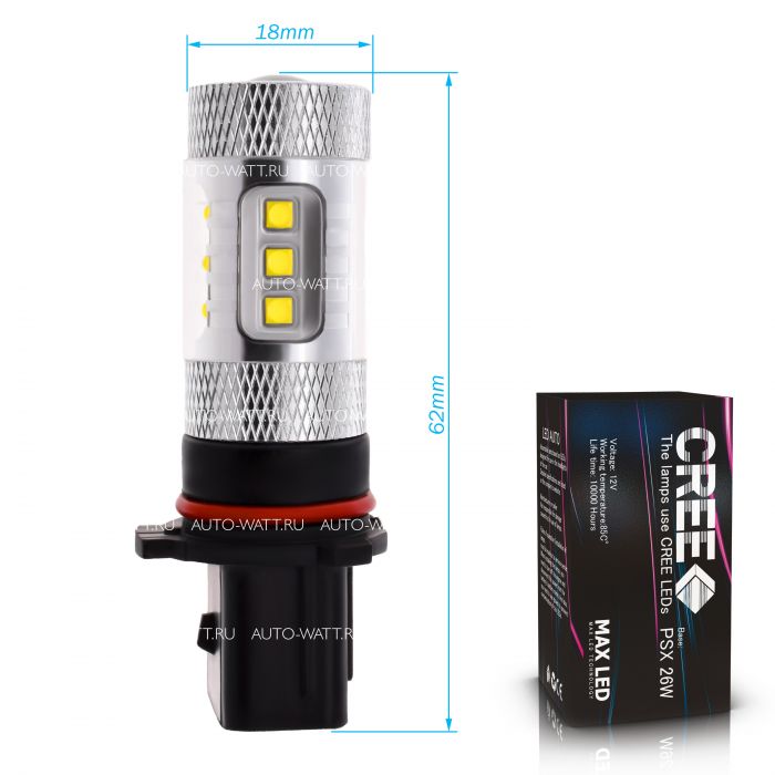 Светодиодная лампа PSX26W – 16 CREE 80W