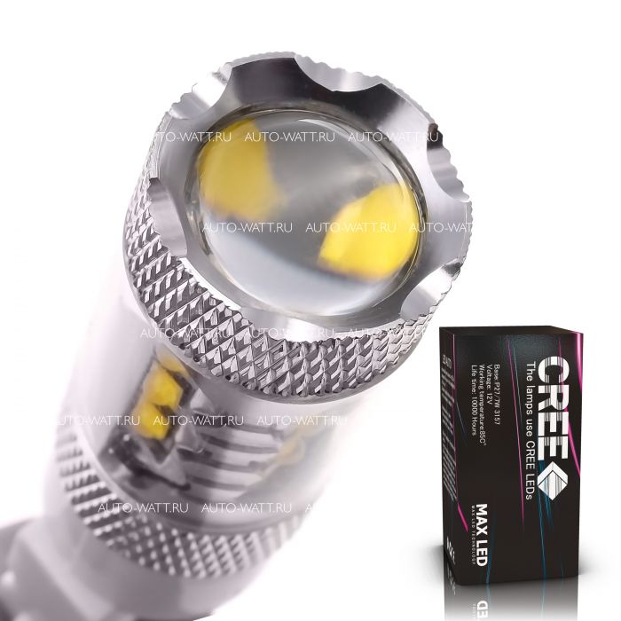 Светодиодная лампа P27/7W 3157 – 16 CREE 80W Белая