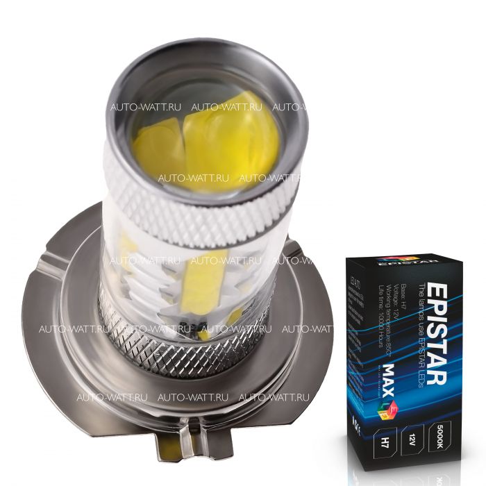 Светодиодная лампа H7 – 16 EPISTAR 80W