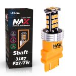 Светодиодная лампа PY27/7W 3157 – NAX Shaft 15W Оранжевая (1шт)