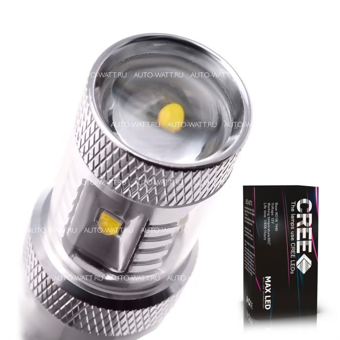 Светодиодная лампа W21W 7440 – 6 CREE XB 30W Белая