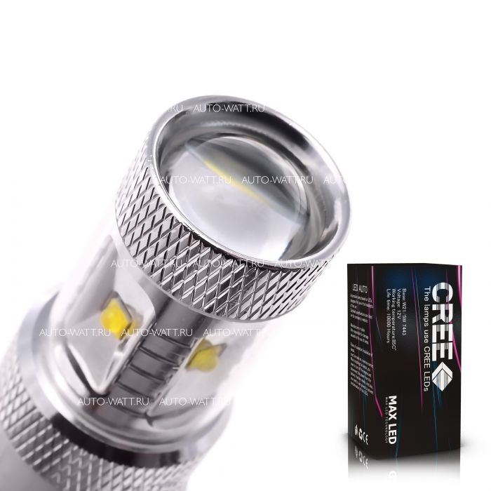 Светодиодная лампа W21/5W 7443 – 6 CREE XB 30W Белая
