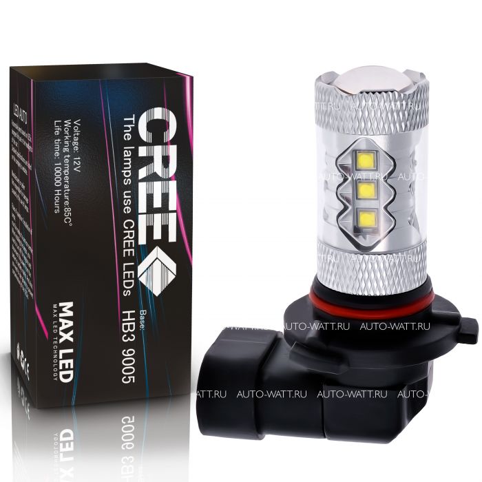 Светодиодная лампа HB3 9005 – 16 CREE 80W