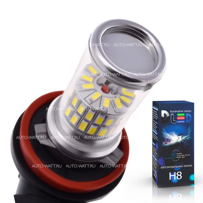 Светодиодная лампа H8 – 48 SMD3014 9W