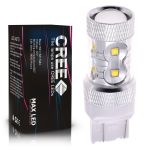 Светодиодная лампа W21/5W 7443 – 10 CREE 50W Белая