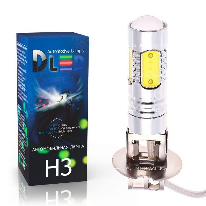 Светодиодная лампа H3 – 5 High-Power 6.5W+Линза