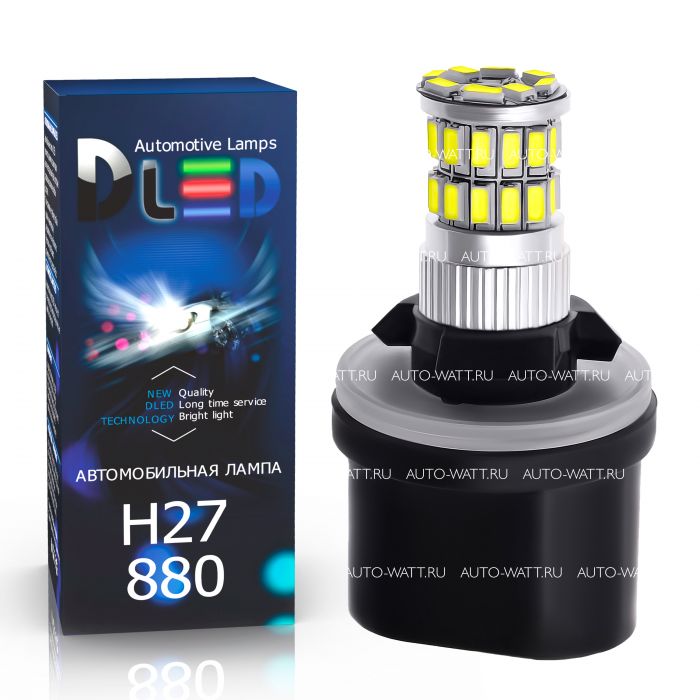 Светодиодная лампа H27 880 – 36 SMD3014 9W