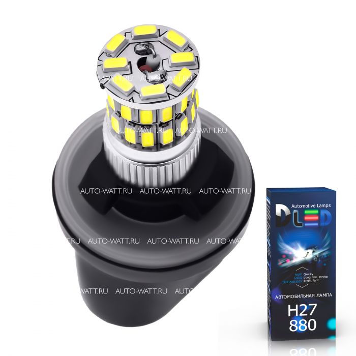 Светодиодная лампа H27 880 – 36 SMD3014 9W