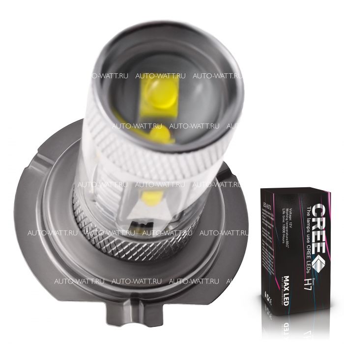 Светодиодная лампа H7 – 6 CREE XB 30W