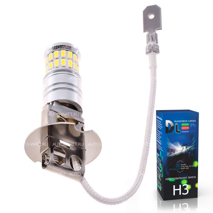 Светодиодная лампа H3 – 36 SMD3014 9W