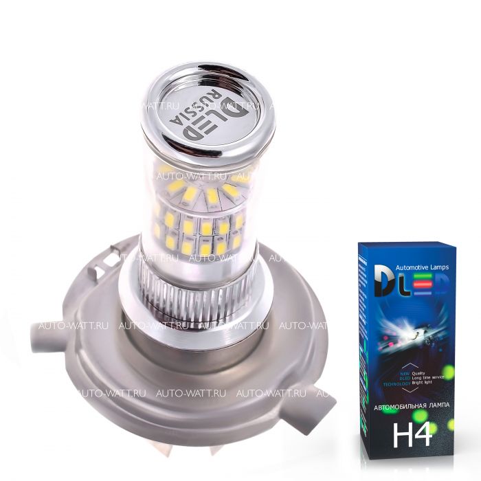 Светодиодная лампа H4 – 48 SMD3014 9W