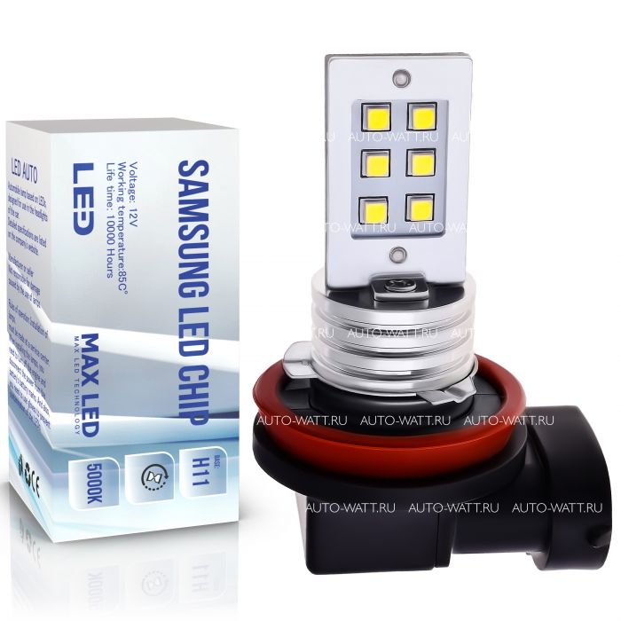 Светодиодная лампа H11 – Max-Samsung Chip 12W