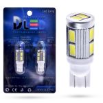 Светодиодная лампа T10 W5W – 10 SMD5630 4W