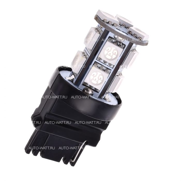 Светодиодная лампа P27W 3156 – 13 SMD5050 3.12W Желтая