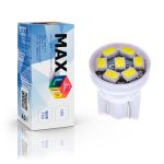 Светодиодная лампа T10 W5W – Max-2820 7Led 0.7W Белая