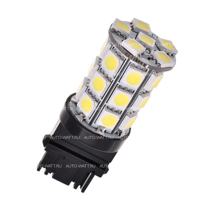 Светодиодная лампа P27W 3156 – 27 SMD5050 6.48W Белая