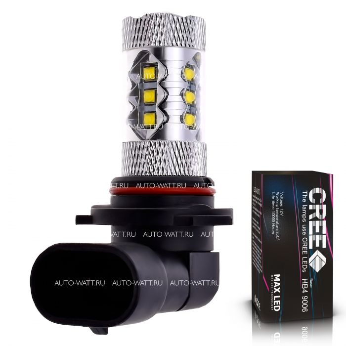 Светодиодная лампа HB4 9006 – 16 CREE 80W