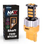 Светодиодная лампа WY21W 7440 – NAX Shaft 15W Оранжевая (1шт)
