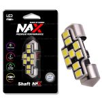 Светодиодная лампа C3W 28мм SV7-8 - NAX Shaft LG 6W Белая (1шт)