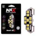 Светодиодная лампа C5W 31мм SV8.5 - NAX Shaft LG 6W Белая (1шт)