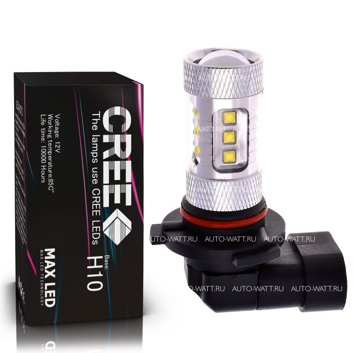 Светодиодная лампа H10 – 16 CREE 80W